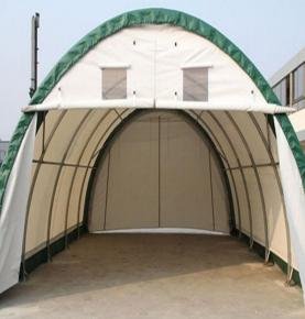 3040 Single Truss Fabric Storage Shelter 