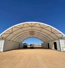 Commercial Double Trussed Industry Storage Sheds