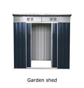 Large Size Apex Roof Steel Metal Garden Storage Shed 