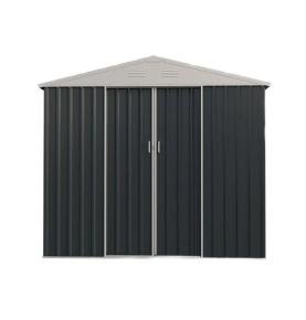 Waterproof Outdoor Steel Storage Shed Garden House With Windows